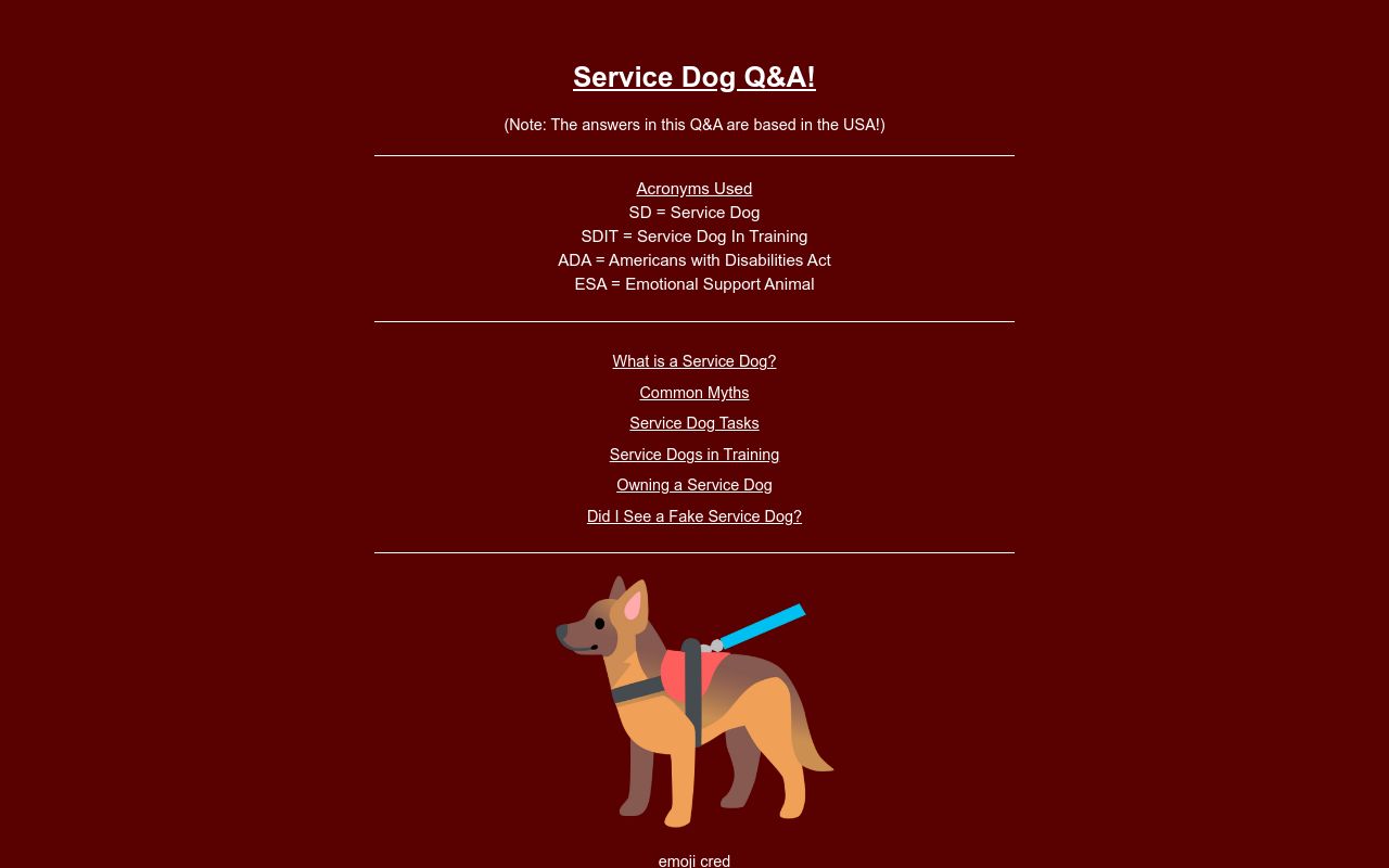 Service Dog Q A service-dog-q-a